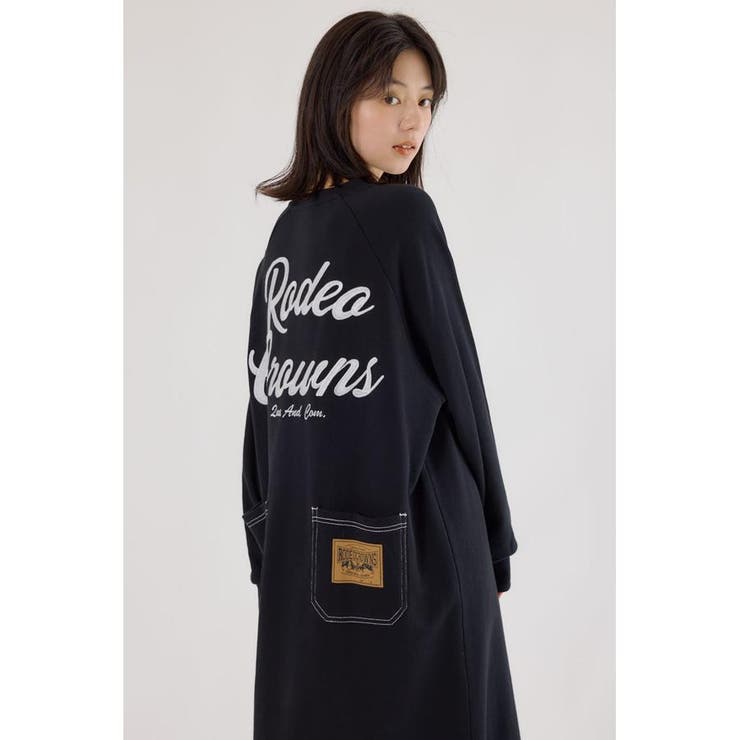 ラグランカラーステッチワンピース | RODEO CROWNS WIDE BOWL | 詳細画像14 