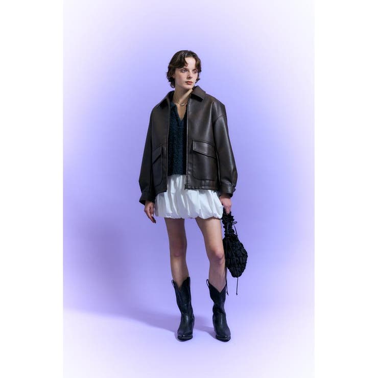 OPEN COLLAR ニット | MOUSSY OUTLET | 詳細画像20 