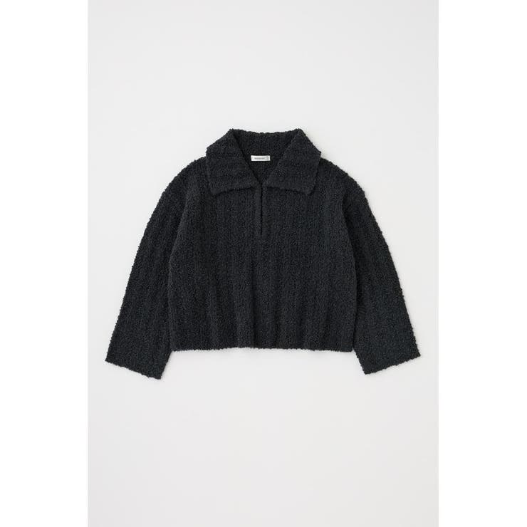 OPEN COLLAR ニット | MOUSSY OUTLET | 詳細画像19 