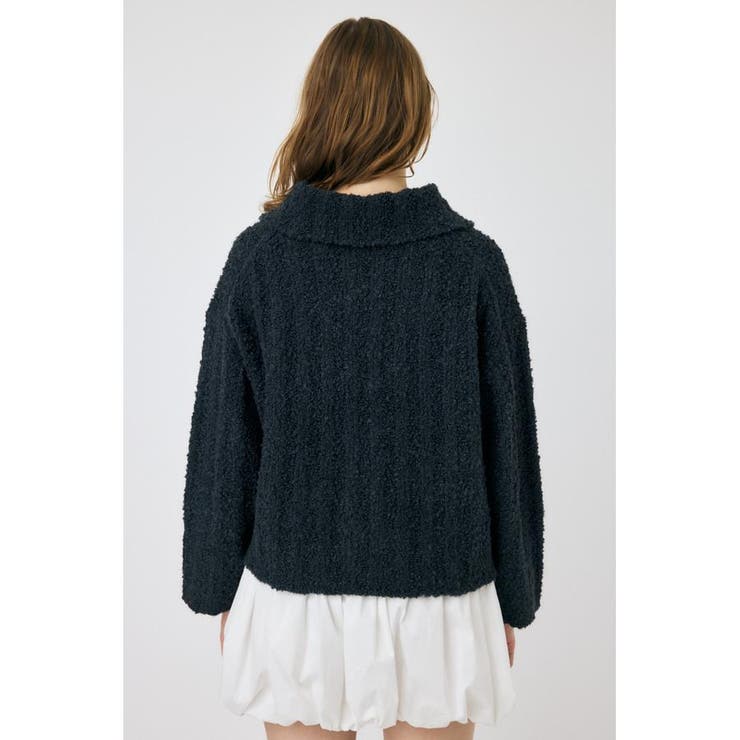 OPEN COLLAR ニット | MOUSSY OUTLET | 詳細画像14 