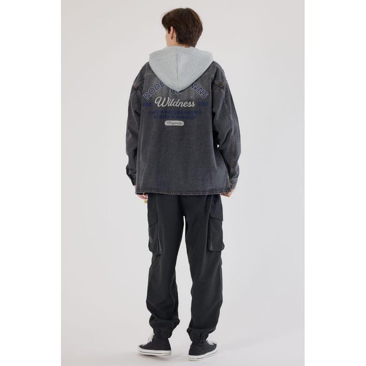 フーデッドデニムシャツジャケット | RODEO CROWNS WIDE BOWL | 詳細画像7 