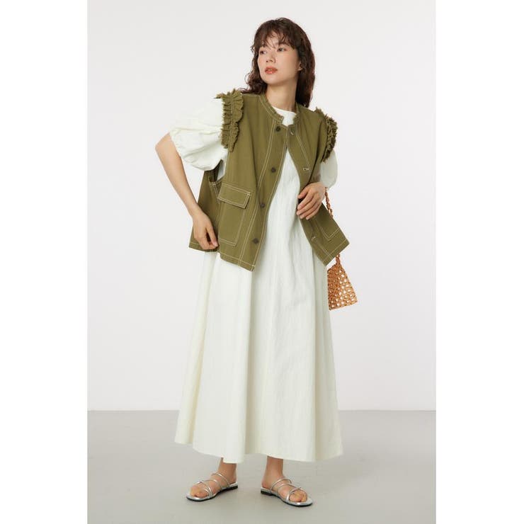 IVOY3 | ボリュームスリーブワンピース | RODEO CROWNS WIDE BOWL