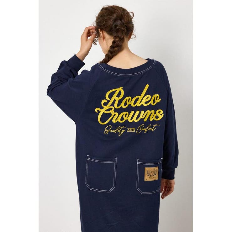 ラグランカラーステッチオフショルワンピース | RODEO CROWNS WIDE BOWL | 詳細画像19 