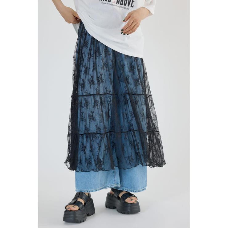 レースティアードスカート | RODEO CROWNS WIDE BOWL | 詳細画像18 