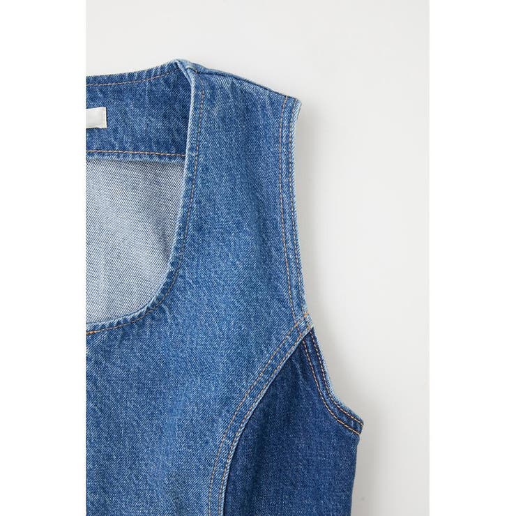ZIP UP DENIM ミニドレス | MOUSSY OUTLET | 詳細画像11 