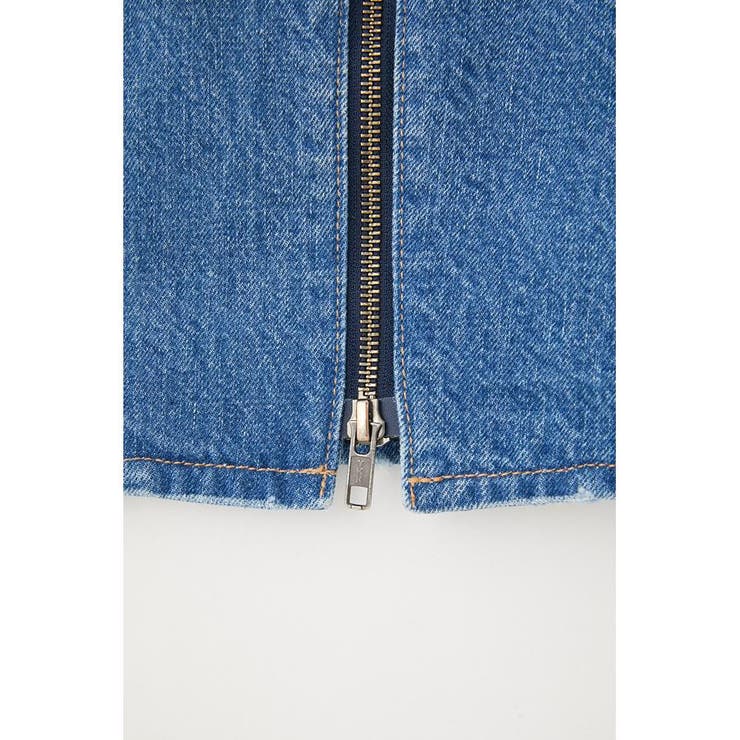 ZIP UP DENIM ミニドレス | MOUSSY OUTLET | 詳細画像13 