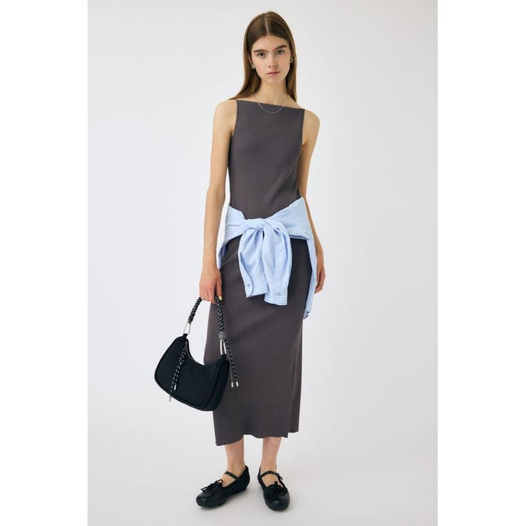 HORIZON NECK キャミドレス | MOUSSY OUTLET | 詳細画像11 
