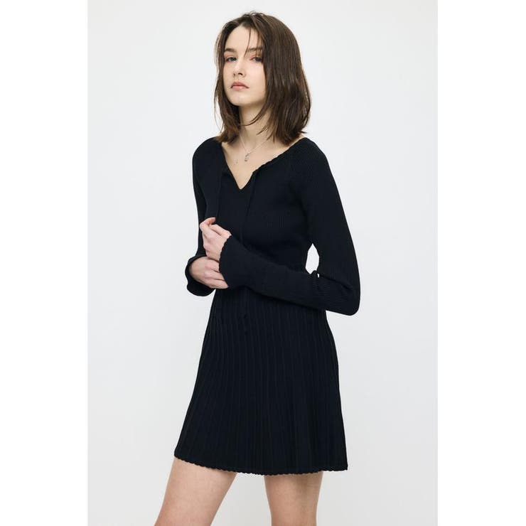 PICO RIBBON MINI ドレス | MOUSSY OUTLET | 詳細画像2 