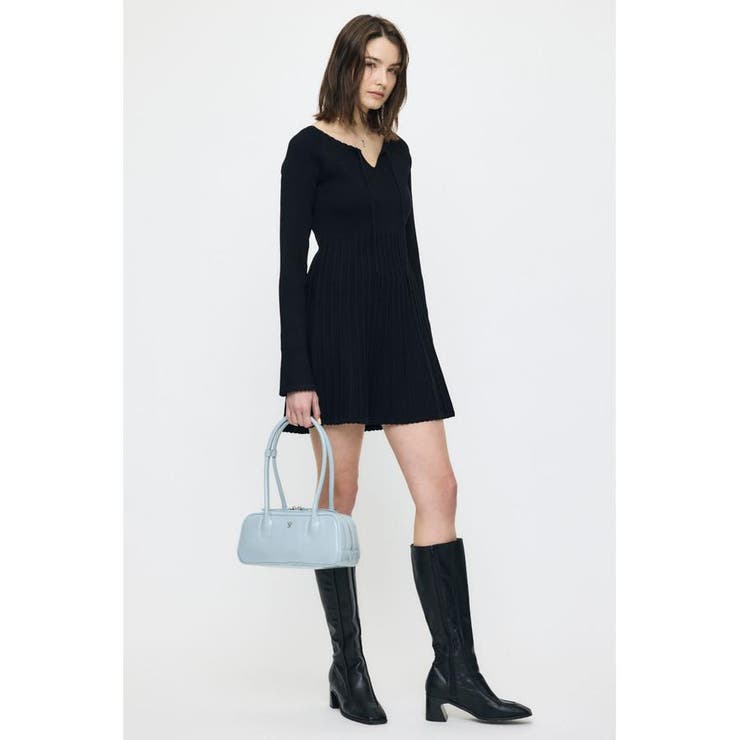 PICO RIBBON MINI ドレス | MOUSSY OUTLET | 詳細画像4 