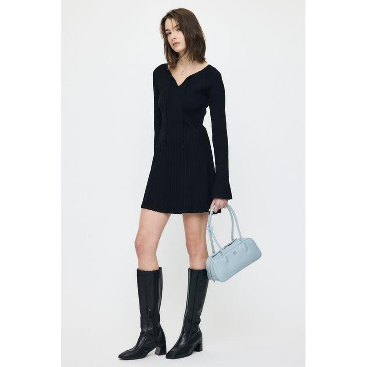 PICO RIBBON MINI ドレス | MOUSSY OUTLET | 詳細画像5 
