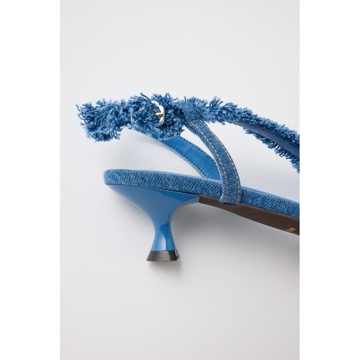 REMAKE DENIM POINTY HEEL パンプス | MOUSSY OUTLET | 詳細画像16 