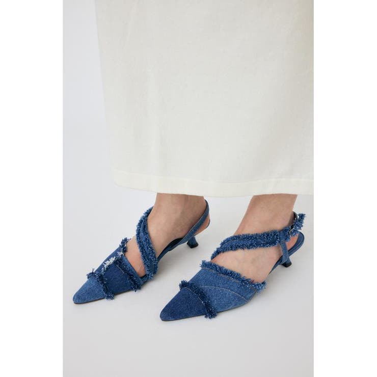 REMAKE DENIM POINTY HEEL パンプス | MOUSSY OUTLET | 詳細画像17 