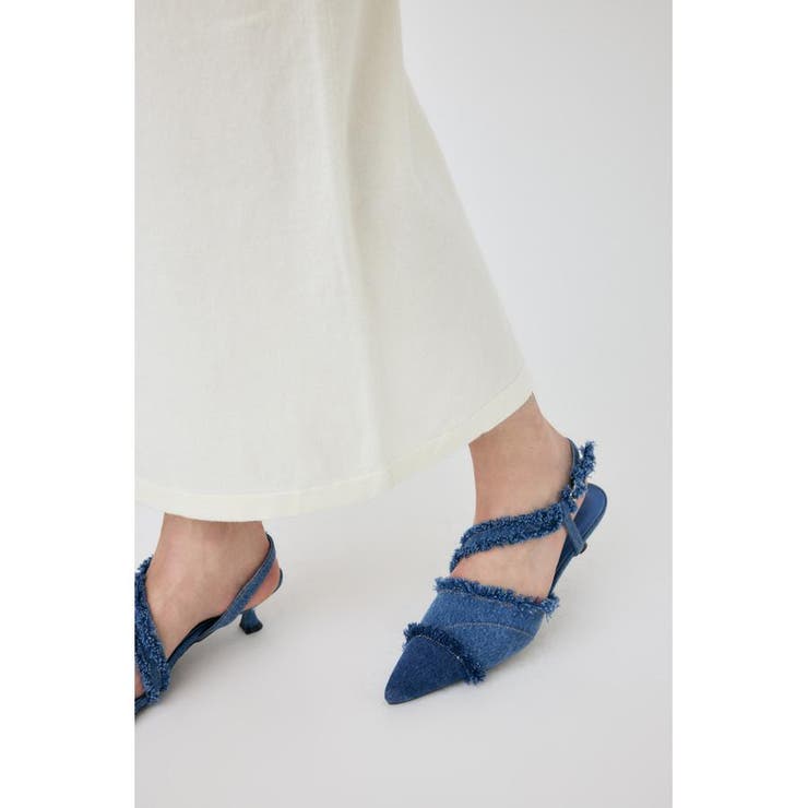 REMAKE DENIM POINTY HEEL パンプス | MOUSSY OUTLET | 詳細画像18 