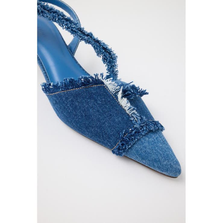 REMAKE DENIM POINTY HEEL パンプス | MOUSSY OUTLET | 詳細画像14 
