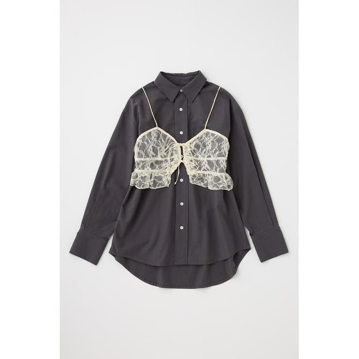LACY BUSTIER レイヤードシャツ | MOUSSY OUTLET | 詳細画像30 