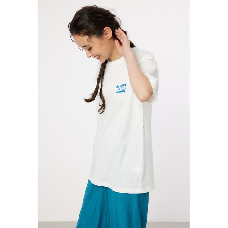 HEALING FLOWER Tシャツ | RODEO CROWNS WIDE BOWL | 詳細画像2 