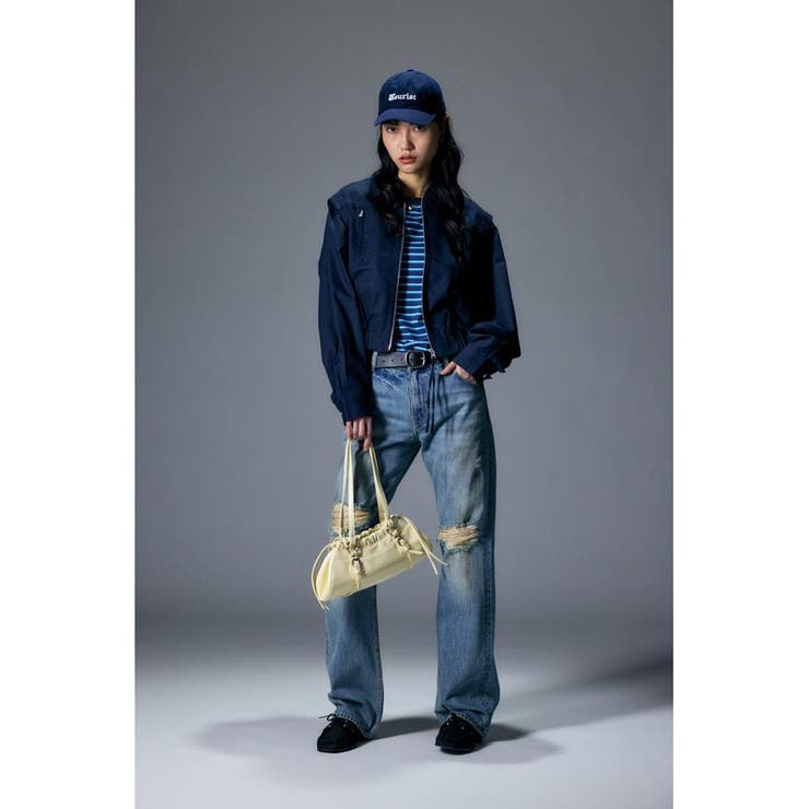 ROLL SLEEVE マルチストライプ TEE | MOUSSY OUTLET | 詳細画像15 