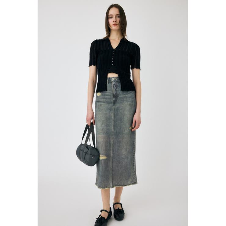 DENIM PRINT TRANSPARENT スカート | MOUSSY OUTLET | 詳細画像14 