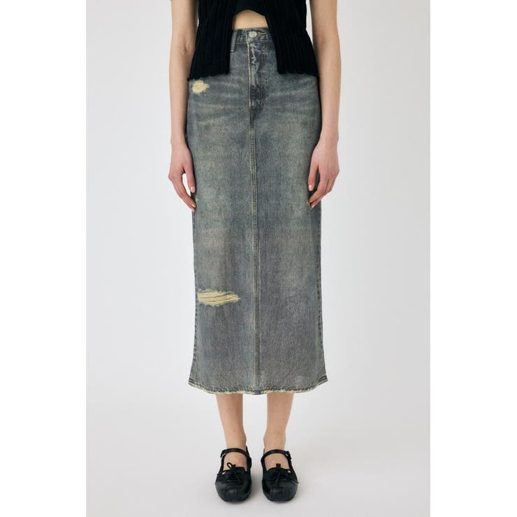 DENIM PRINT TRANSPARENT スカート | MOUSSY OUTLET | 詳細画像18 