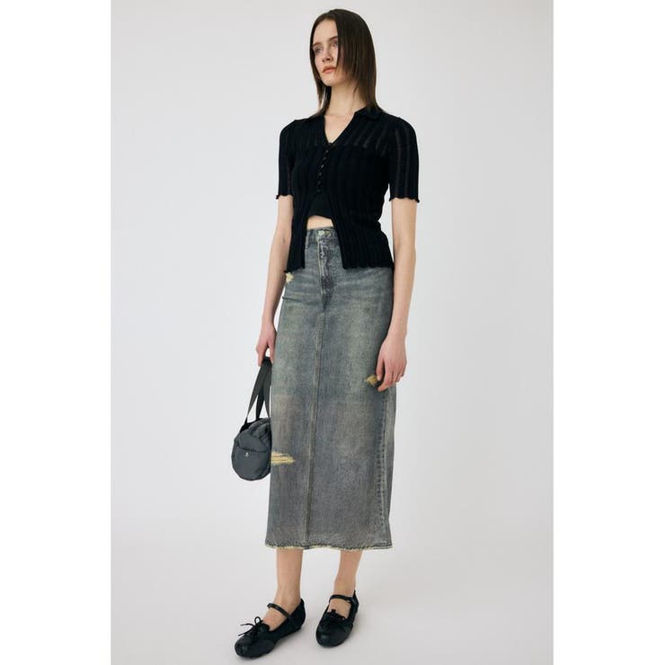 DENIM PRINT TRANSPARENT スカート | MOUSSY OUTLET | 詳細画像15 