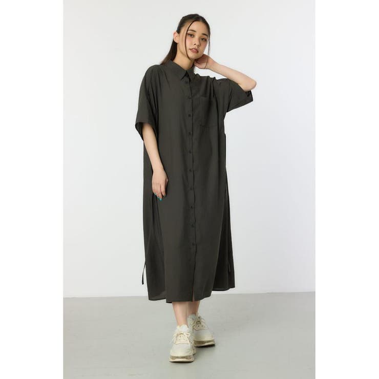 エアリータッチシャツワンピース | RODEO CROWNS WIDE BOWL | 詳細画像26 