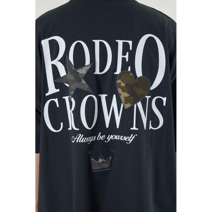 カモフラアップリケTシャツ | RODEO CROWNS WIDE BOWL | 詳細画像21 