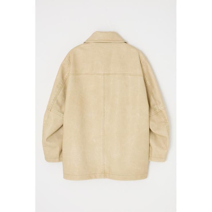 AGED F/LEATHER MIDDLE ジャケット | MOUSSY OUTLET | 詳細画像20 