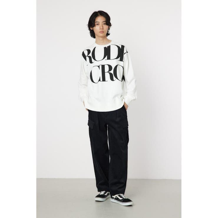 アッパーロゴスウェット[品番：BJLW0029494]｜RODEO CROWNS WIDE