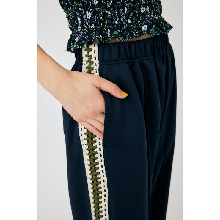 CROCHET SIDE LINE パンツ | MOUSSY OUTLET | 詳細画像18 