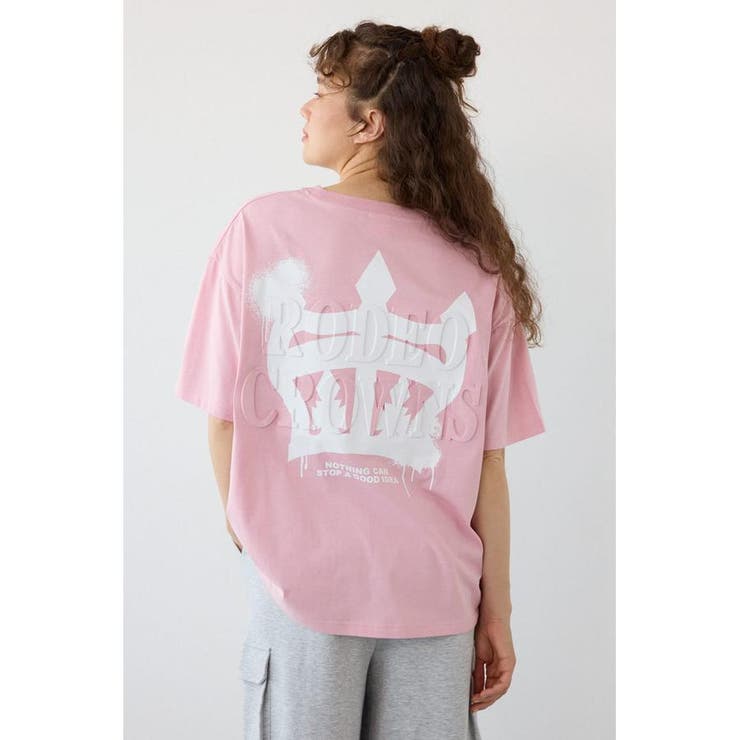 L/PNK1 | MASTER PROTECT Spray ロゴTシャツ | RODEO CROWNS WIDE BOWL