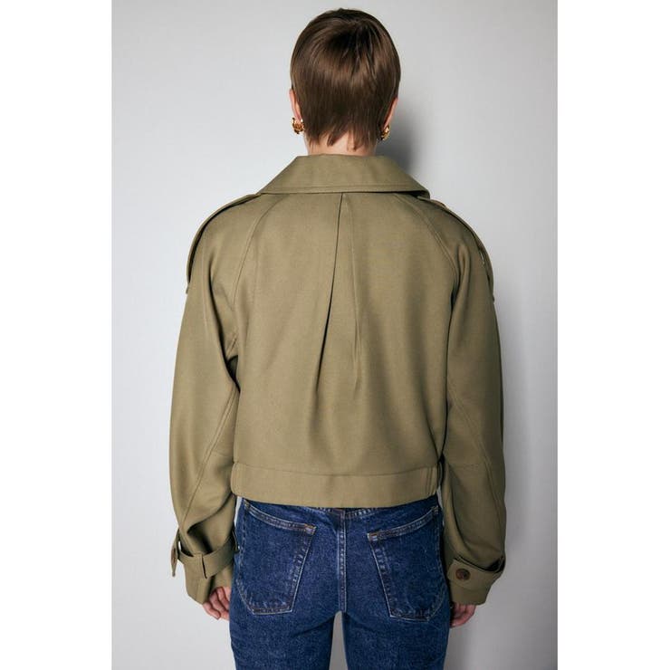 SHORT TRENCH コート | MOUSSY OUTLET | 詳細画像2 