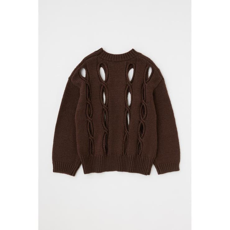 CUT OUT DESIGN ニット | MOUSSY OUTLET | 詳細画像19 