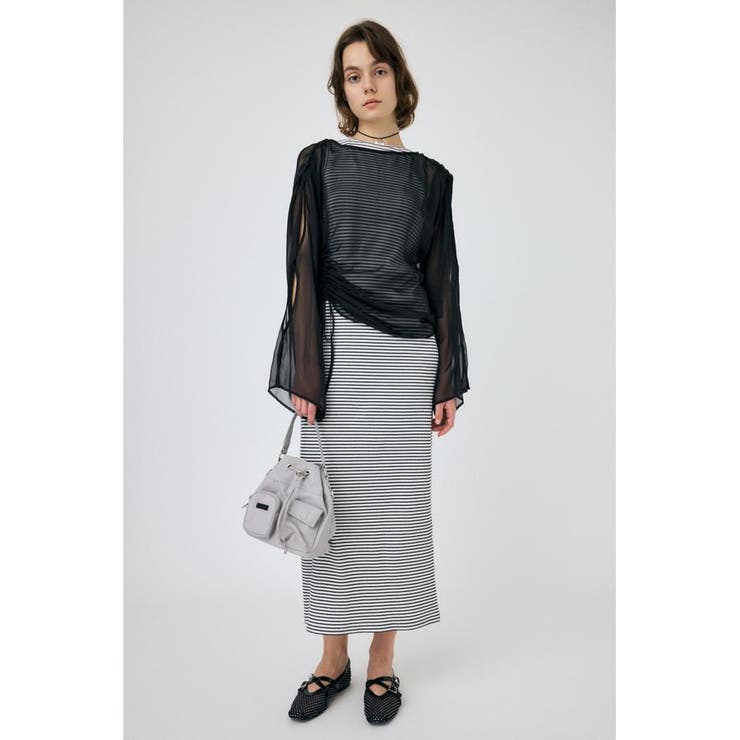 CUP IN BORDER ドレス | MOUSSY OUTLET | 詳細画像17 