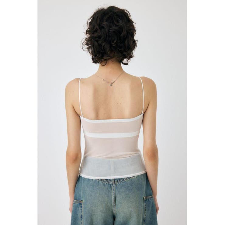 BACK SHEER カップインキャミ | MOUSSY OUTLET | 詳細画像6 