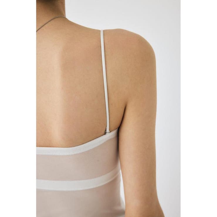 BACK SHEER カップインキャミ | MOUSSY OUTLET | 詳細画像8 