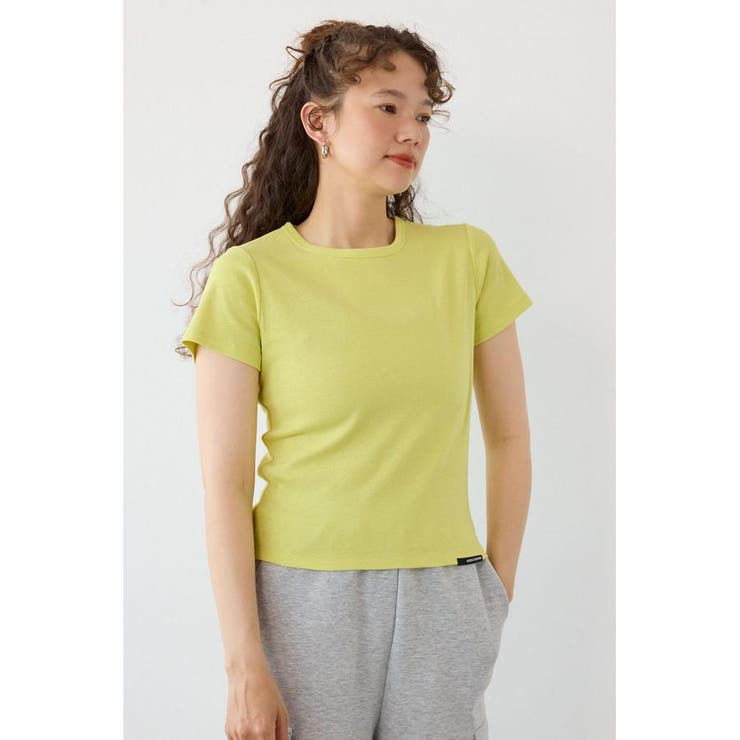 LIME | MASTER PROTECTコンパクトTシャツ | RODEO CROWNS WIDE BOWL