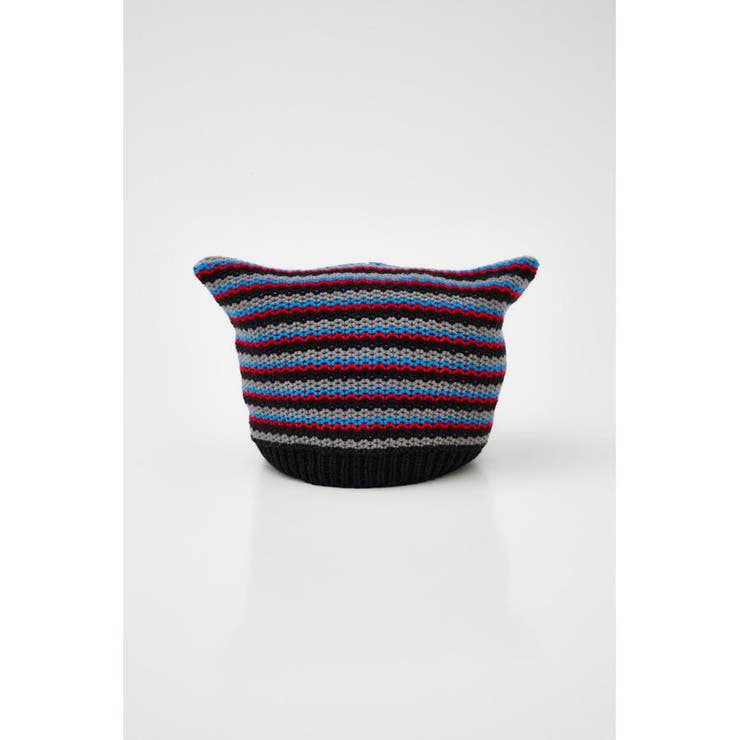 BLK | キッズNecoミミボーダーニットキャップ | RODEO CROWNS WIDE BOWL