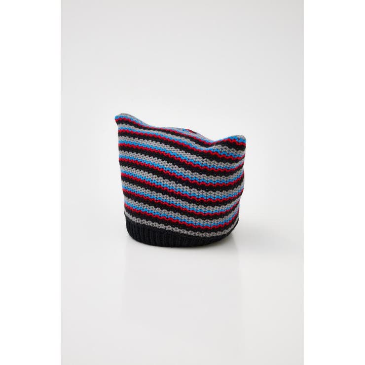 キッズNecoミミボーダーニットキャップ | RODEO CROWNS WIDE BOWL | 詳細画像1 