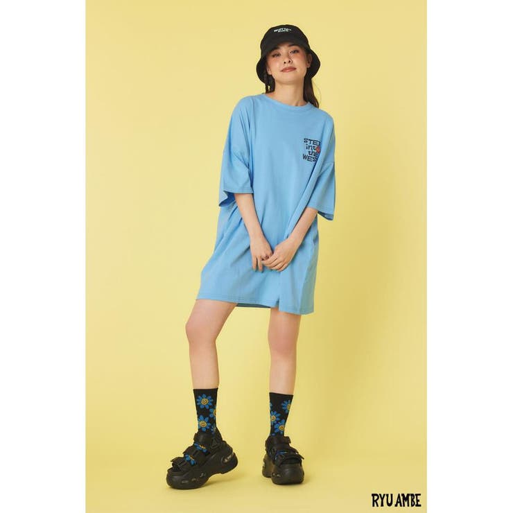 BLU | (Ryu Ambe)SITW Tワンピース | RODEO CROWNS WIDE BOWL