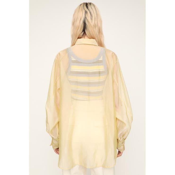 SHINY SHEER シャツ | SLY OUTLET | 詳細画像12 