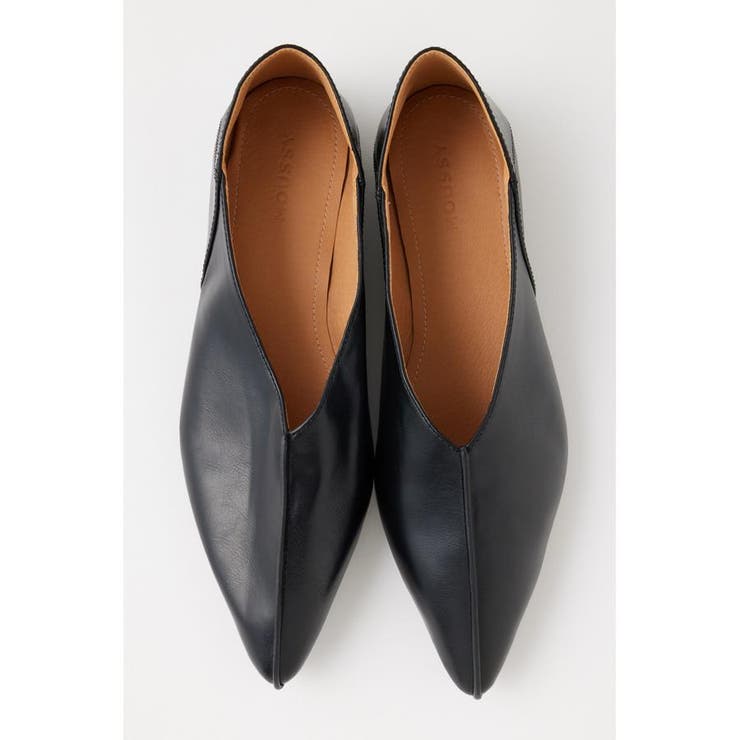 BLK】POINTED FLAT ミュール[品番：BJLW0024996]｜MOUSSY OUTLET