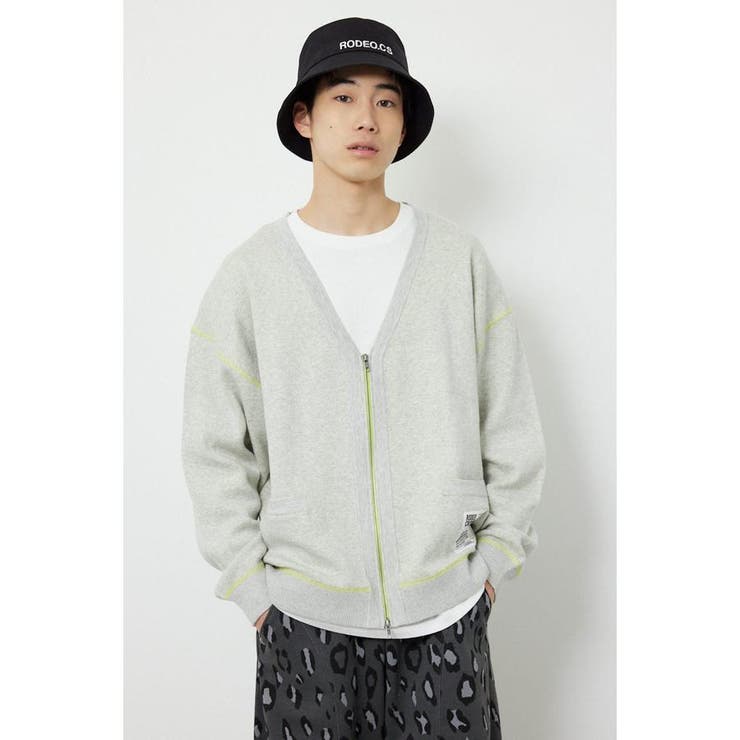 スウェットライクZIPカーディガン | RODEO CROWNS WIDE BOWL | 詳細画像16 