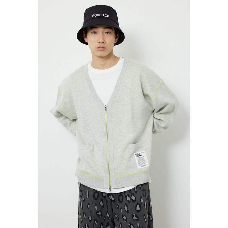 スウェットライクZIPカーディガン | RODEO CROWNS WIDE BOWL | 詳細画像17 