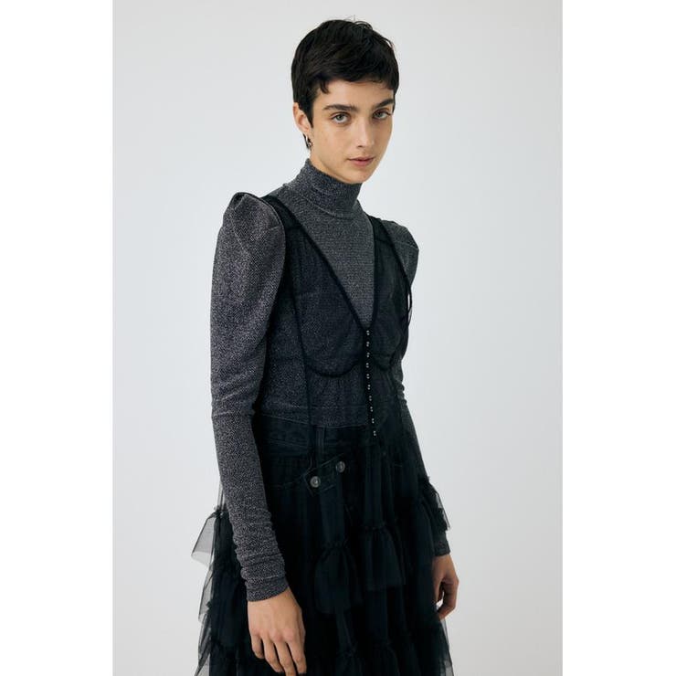 POINT SHOULDER グリッタートップス | MOUSSY OUTLET | 詳細画像4 