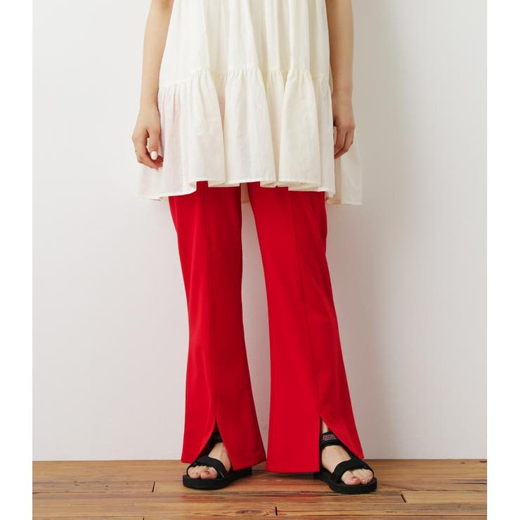 カットスリットパンツ[品番：BJLW0022736]｜RODEO CROWNS WIDE