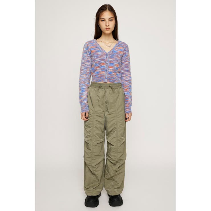 KHA | NYLON GATHER パンツ | SLY OUTLET