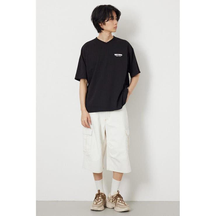 エンボスロゴVネックTシャツ | RODEO CROWNS WIDE BOWL | 詳細画像17 