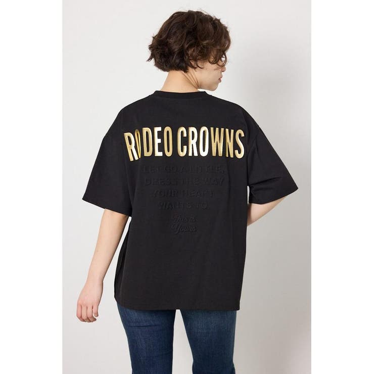 エンボスロゴVネックTシャツ | RODEO CROWNS WIDE BOWL | 詳細画像11 