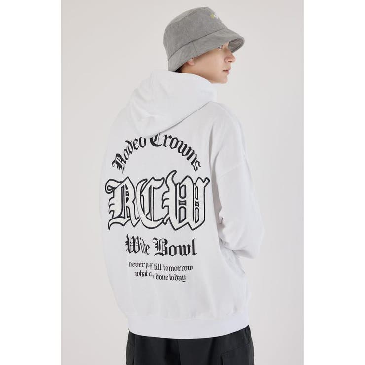 WHT | Blackletter フーディー | RODEO CROWNS WIDE BOWL