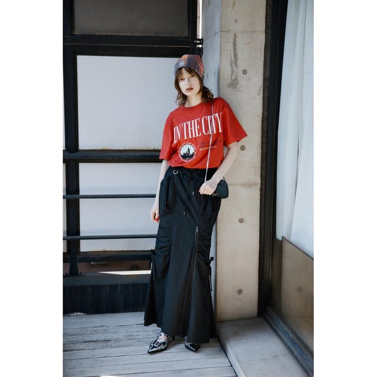 OPEN ZIP MERMAID CARGO スカート | SLY OUTLET | 詳細画像11 
